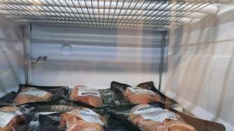 Fleisch im Kühlschrank