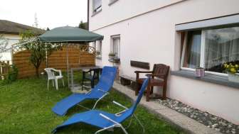 Sitzplatz Ferienwohnung Paradiso