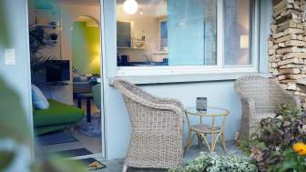 Sitzplatz Ferienwohnung «Bächlegatter»