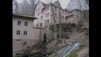 Former mill and finishing building