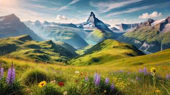 Berg Flügehorn