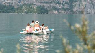 Pedalfahren auf dem Walensee © Thomas Kessler Bilder
