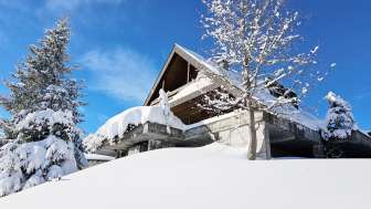 Haus Domo - Aussenansicht Winter