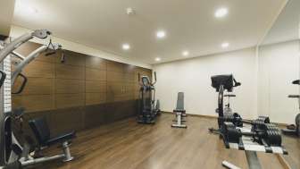 Fitnessraum zur Priv