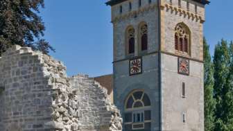 Schloss Arbon - Wehrturm mit Ruine