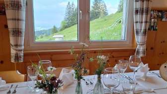 Saal mit Aussicht
