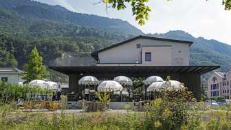 Aussenaufnahme des Giessen Coffeehouse
