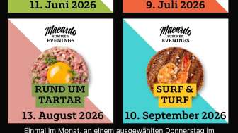 Summer Chill Evenings bei Macardo – Sommer und Genuss