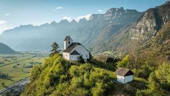 Kapelle St. Georgen oberhalb von Berschis
