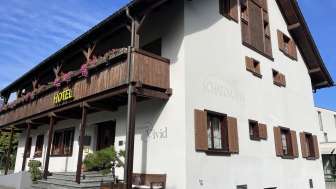 Aussenaufnahme des Restaurants Vivid