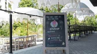 Terrasse des Giessen Coffeehouse