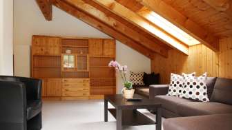 Wohnraum Ferienwohnung Beck Bärgtälli