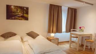 Schlafzimmer Ferienwohnung Mittagsspitze