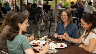 Dessert, Restaurant Brauwerk – Kulinarischer Stadtbummel