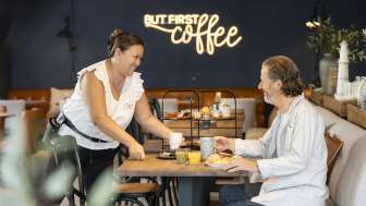 Frühstück im Giessen Hotel & Coffeehouse