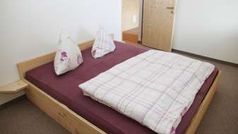 Schlafzimmer Ferienwohnung Beck Chüaloch