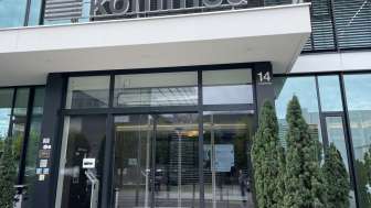 Aussenaufnahme des Restaurant kommod