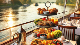 Veganes Brunch-Schiff