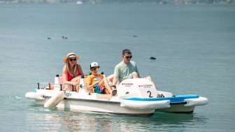 Pedalfahren auf dem Walensee © Thomas Kessler Bilder
