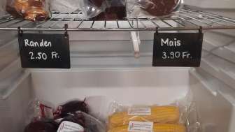 Fleisch im Kühlschrank