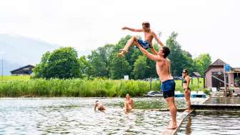 Spiel und Spass in der Badi Schönenbodensee