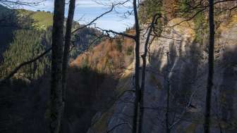 Aussicht auf der Wanderung
