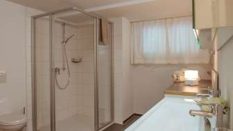 Badezimmer Ferienwohnung Mittagsspitze