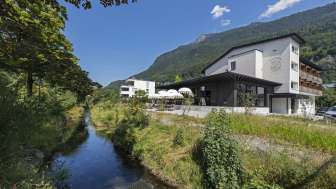 Aussenaufnahme des Giessen Hotel & Coffeehouse