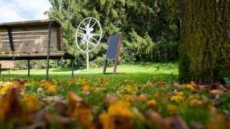 Im Park der lintharena in Näfels