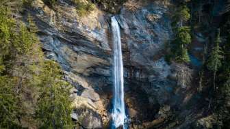 Atemberaubender Wasserfall in Berschis