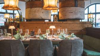 Gemütliche Gaststube im Landgasthof Mühle