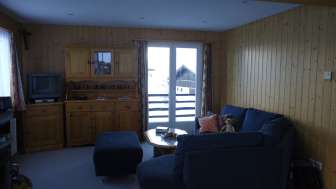 Wohnbereich Ferienhaus Öhri