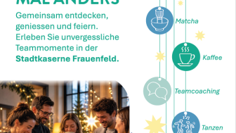 Weihnachtsfeier mal anders: Teamevents in der Stadtkaserne Frauenfeld