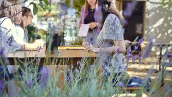 Hotel Balga Gartenterrasse