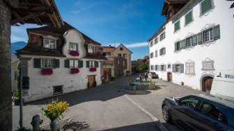 Haus Meierhüsli mitten im Dorfkern