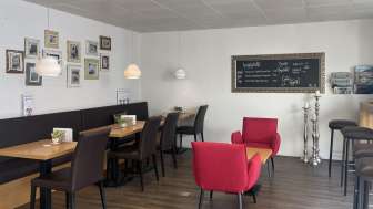 Gemütliches Café in Vaduz
